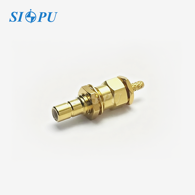 SMB Male Thread Mount Connector for RG178 Cable